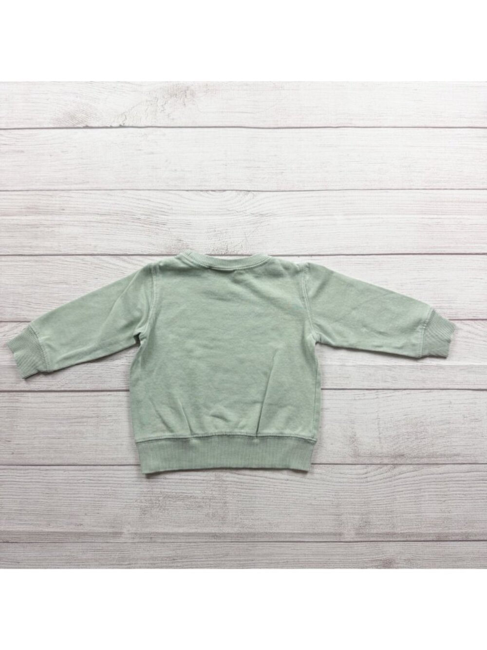 Star Wars Baby Yoda Grogu Toddler Crewneck Sweatshirt Green 2T Cotton Blend 2T - Picture 4 of 4